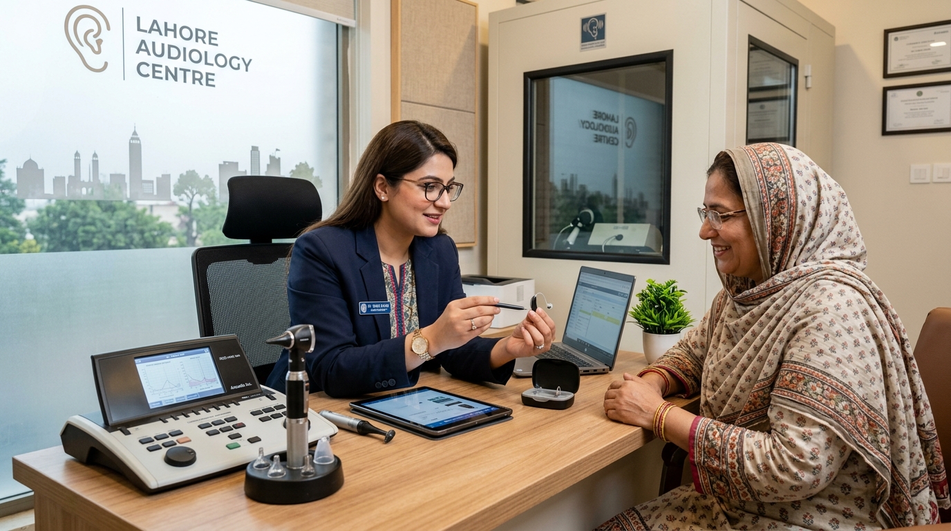 Consulting with certified clinical audiologist in DHA Phase 1 Lahore